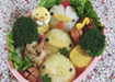 「にわとりさん親子のお弁当」 「にわとりさん親子のお弁当」