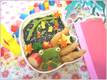 七夕キャラ弁