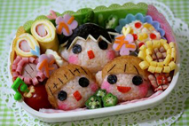 MY BESTキャラ弁 大好き☆うちの３姉妹☆